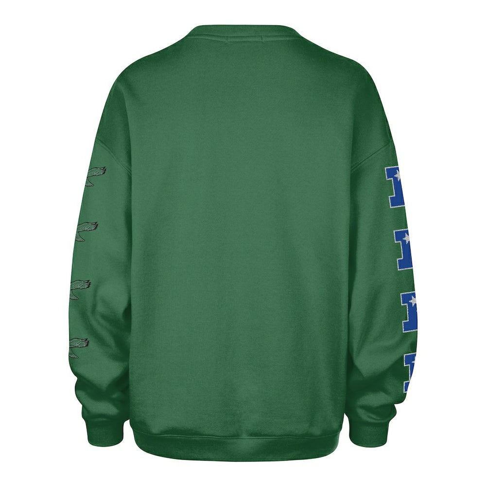 Philadelphia Eagles '47 Women's Go Big Oversized Pullover Sweatshirt | NFL On sale