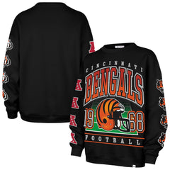 Cincinnati Bengals '47 Women's Go Big Oversized Pullover Sweatshirt | NFL Near me