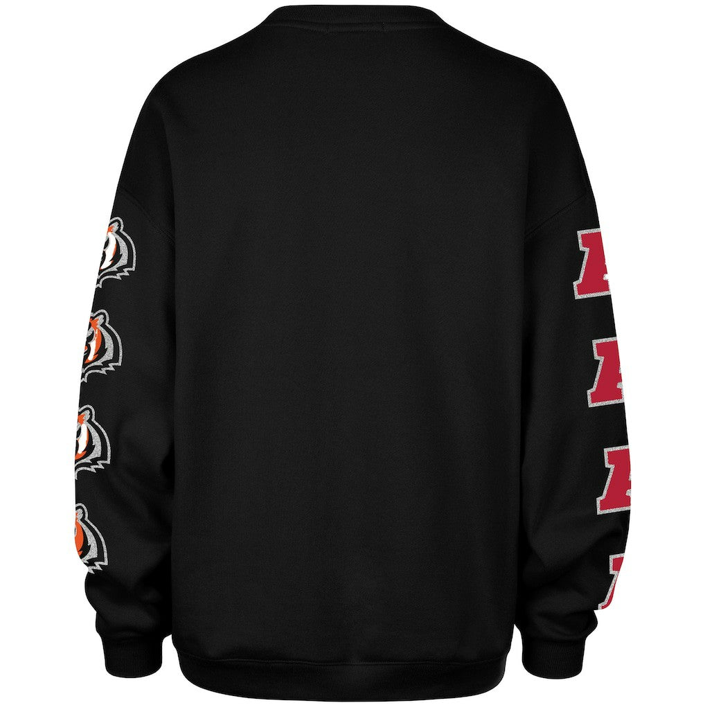 Cincinnati Bengals '47 Women's Go Big Oversized Pullover Sweatshirt | NFL Near me