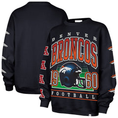 Denver Broncos '47 Women's Go Big Oversized Pullover Sweatshirt | NFL Near me