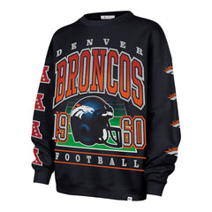 Denver Broncos '47 Women's Go Big Oversized Pullover Sweatshirt | NFL Near me