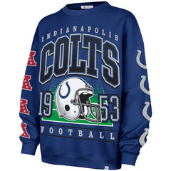 Indianapolis Colts '47 Women's Go Big Oversized Pullover Sweatshirt | NFL New