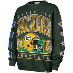 Green Bay Packers '47 Women's Go Big Oversized Pullover Sweatshirt | NFL New