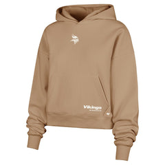 Minnesota Vikings '47 Women's Sue Foundation Portabella Pullover Hoodie | NFL Hot