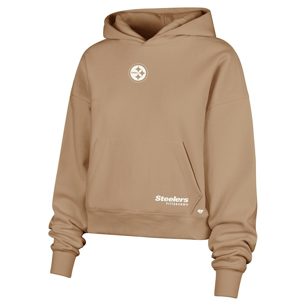 Pittsburgh Steelers '47 Women's Sue Foundation Portabella Pullover Hoodie | NFL US