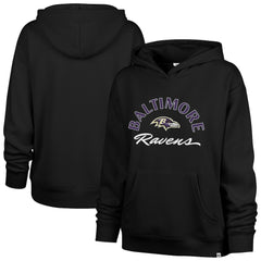 Baltimore Ravens '47 Women's Whirlwind Naomi Pullover Hoodie | NFL Discount