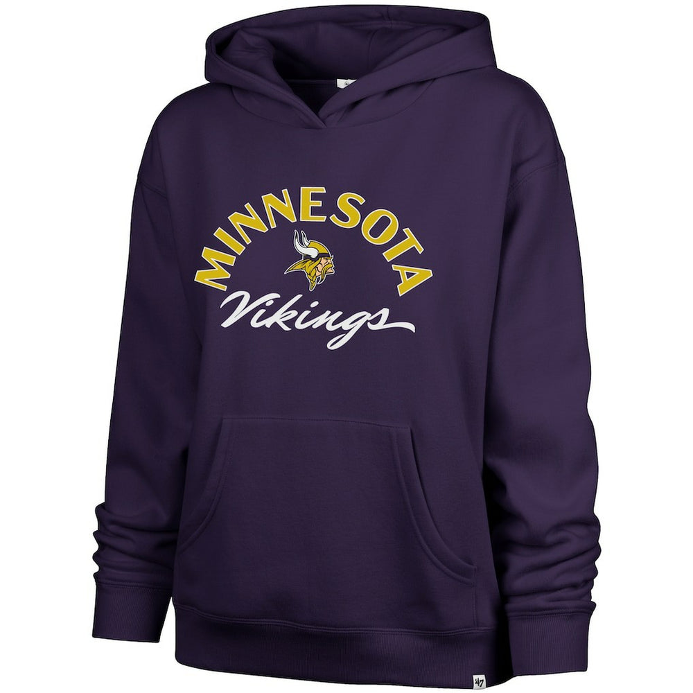 Minnesota Vikings '47 Women's Whirlwind Naomi Pullover Hoodie | NFL New