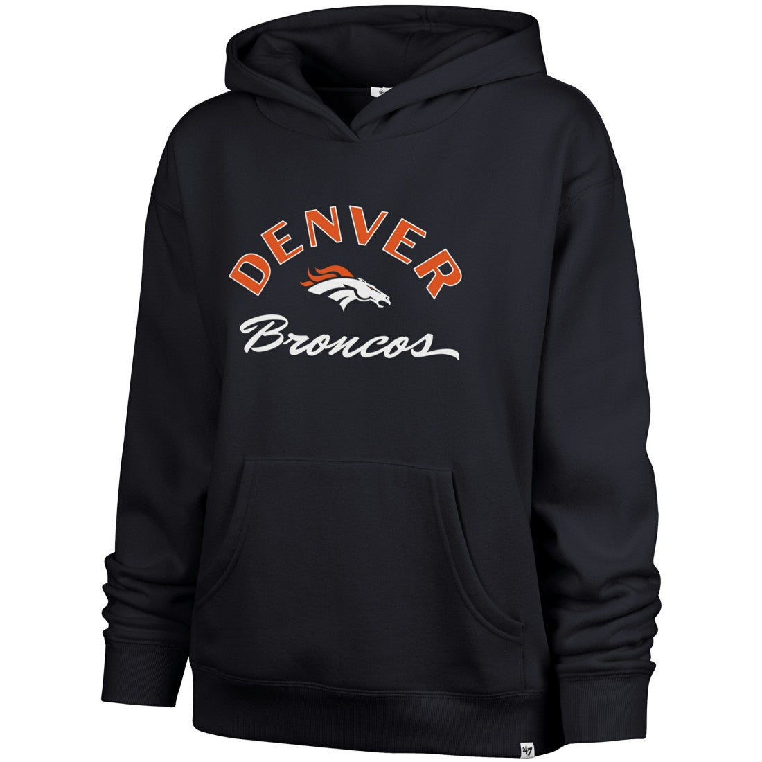 Denver Broncos '47 Women's Whirlwind Naomi Pullover Hoodie | NFL Discount
