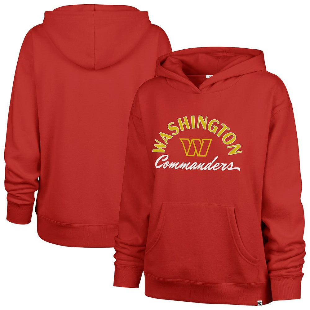 Washington Commanders '47 Women's Whirlwind Naomi Pullover Hoodie | NFL Near me