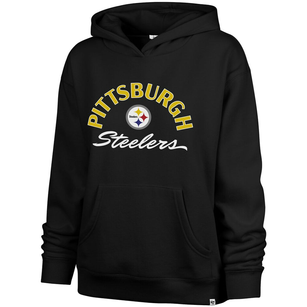Pittsburgh Steelers '47 Women's Whirlwind Naomi Pullover Hoodie | NFL Near me