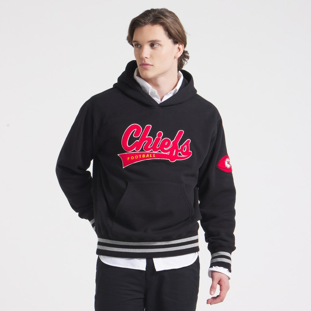 Kansas City Chiefs x Todd Snyder Relaxed Canadian Fleece Hoodie | NFL Discount
