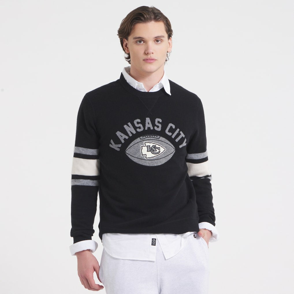 Kansas City Chiefs x Todd Snyder Cashmere Crew Sweater | NFL New