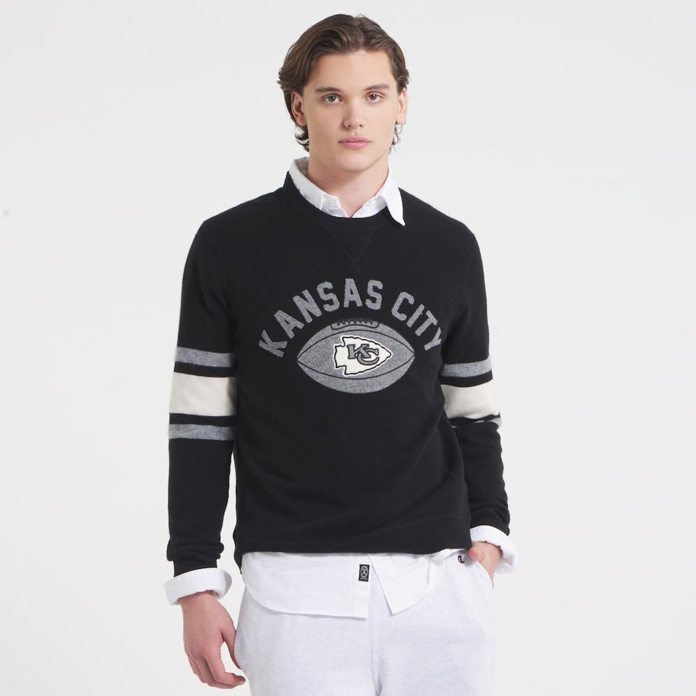 Kansas City Chiefs x Todd Snyder Cashmere Crew Sweater | NFL New