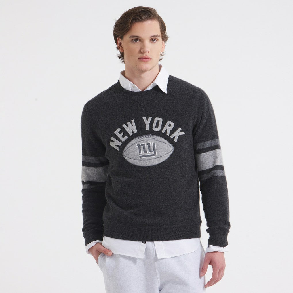 New York Giants x Todd Snyder Cashmere Crew Sweatshirt | NFL Sale
