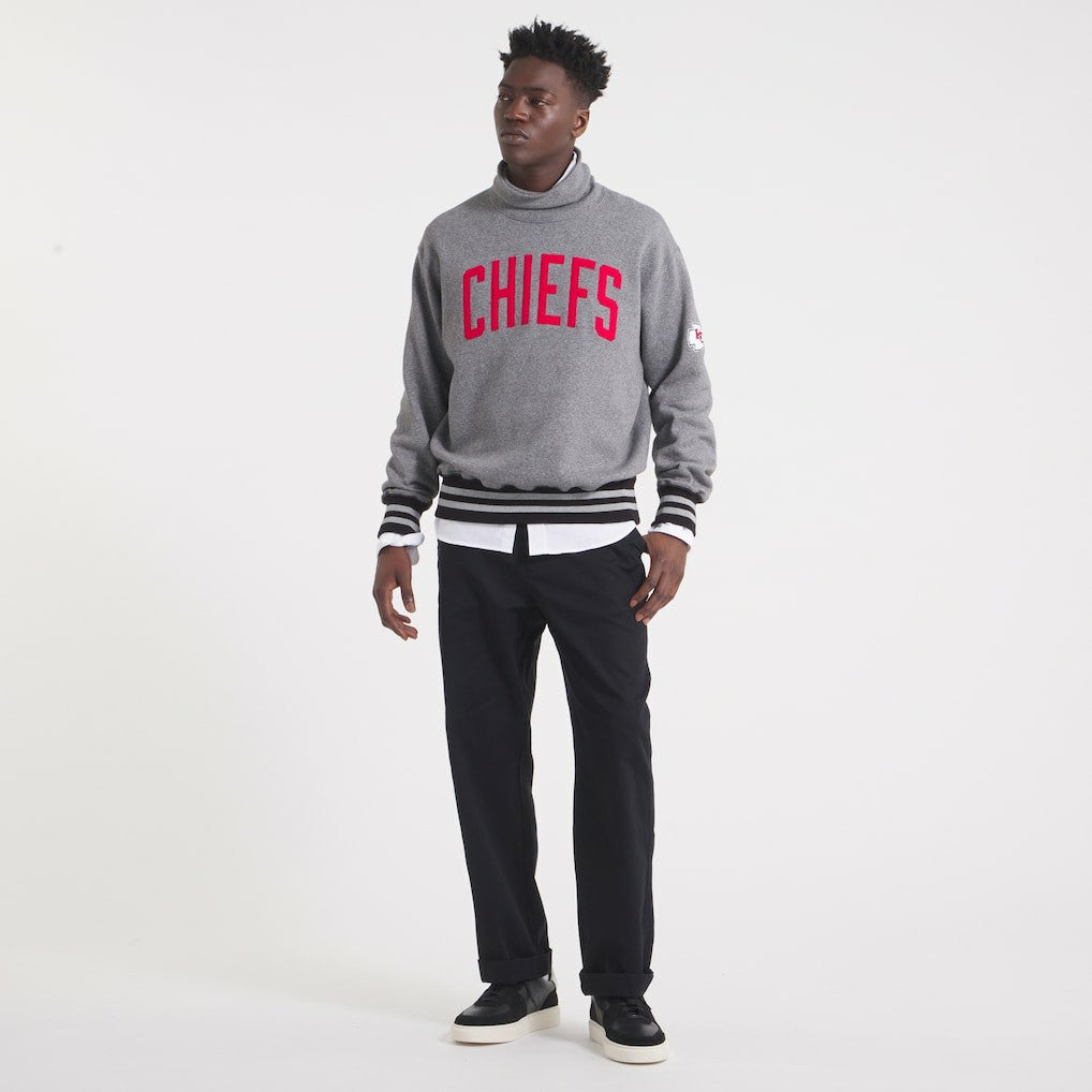 Kansas City Chiefs x Todd Snyder Relaxed Canadian Fleece Turtleneck | NFL Near me