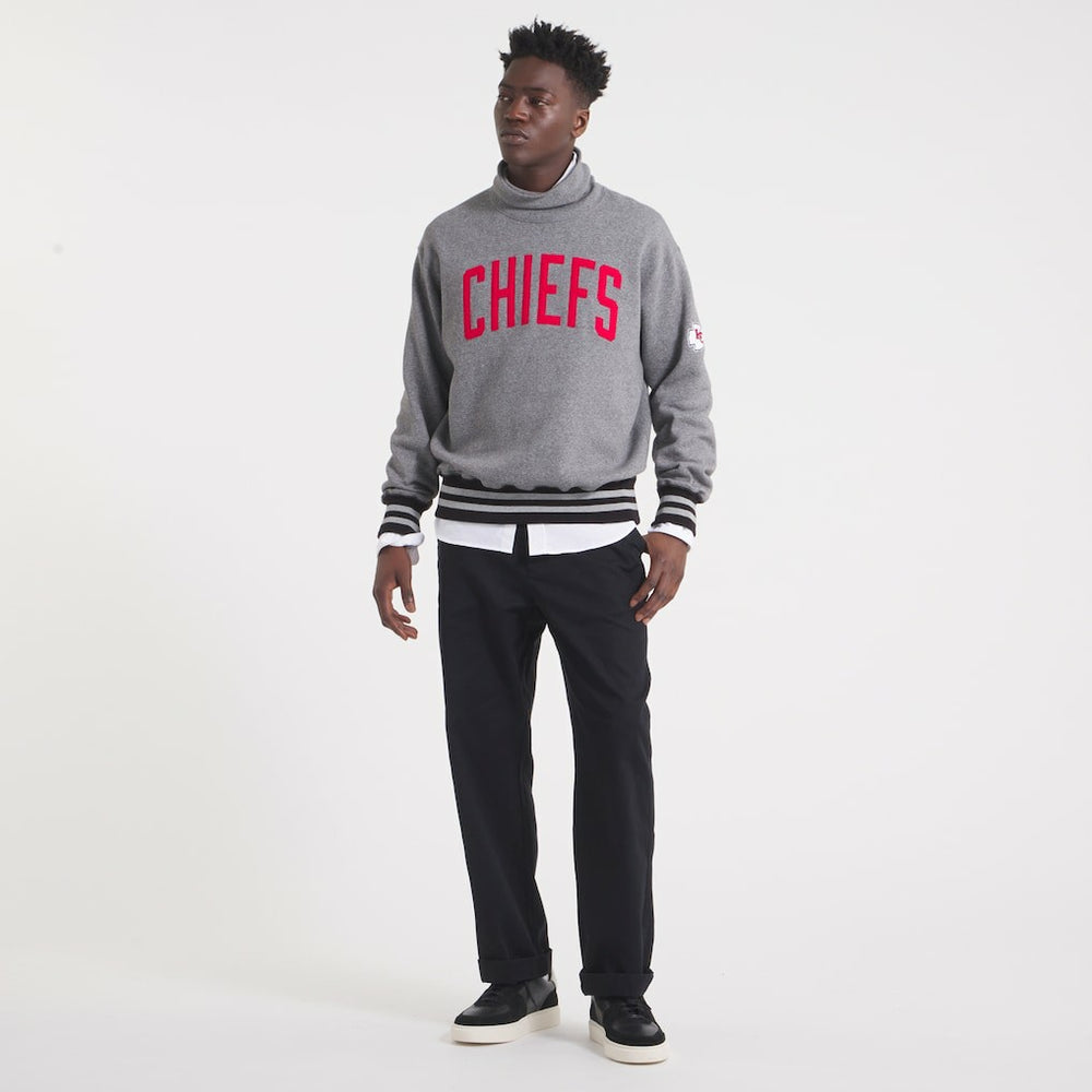 Kansas City Chiefs x Todd Snyder Relaxed Canadian Fleece Turtleneck | NFL Near me