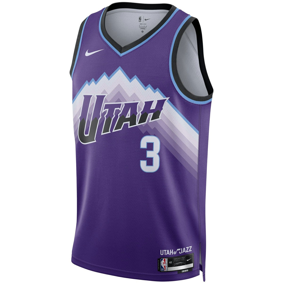 Purple Keyonte George Utah Jazz Unisex Swingman Jersey | NBA