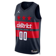 Navy Washington Wizards Jordan Brand Unisex 2024/25 Custom Swingman Jersey | NBA