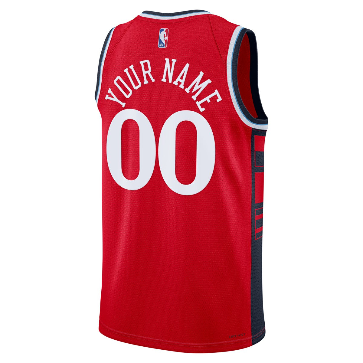 Red LA Clippers Jordan Brand Unisex 2024/25 Custom Swingman Jersey | NBA