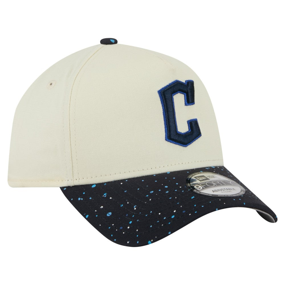 Cleveland Guardians New Era Speckle A-Frame 9FORTY Adjustable Hat - MLB Hats
