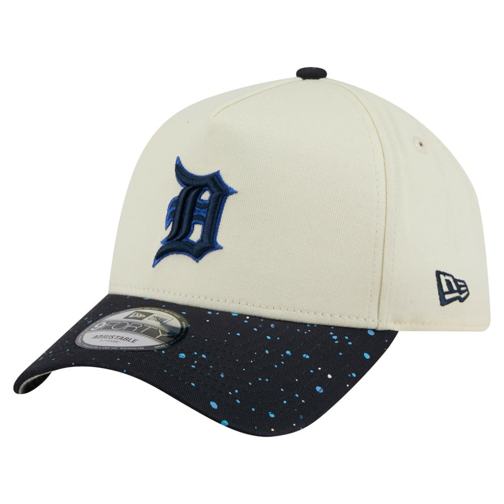 Detroit Tigers New Era Speckle A-Frame 9FORTY Adjustable Hat - MLB Hats