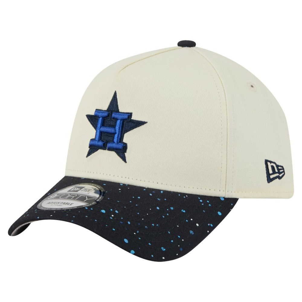 Houston Astros New Era Speckle A-Frame 9FORTY Adjustable Hat - MLB Hats