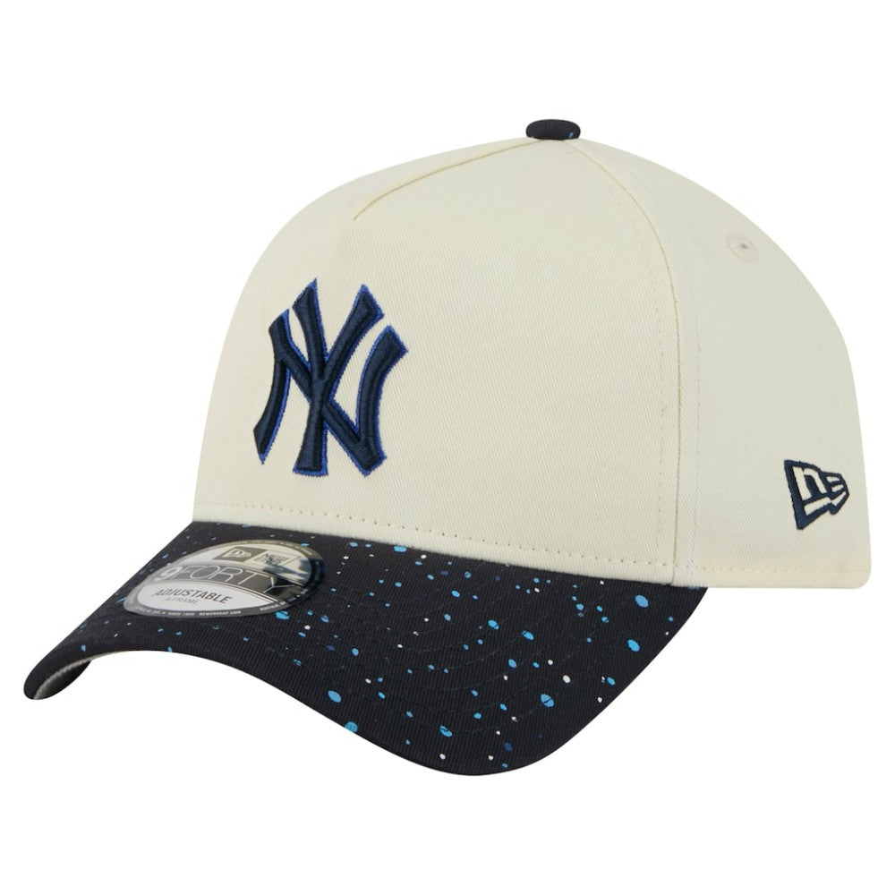 New York Yankees New Era Speckle A-Frame 9FORTY Adjustable Hat - MLB Hats