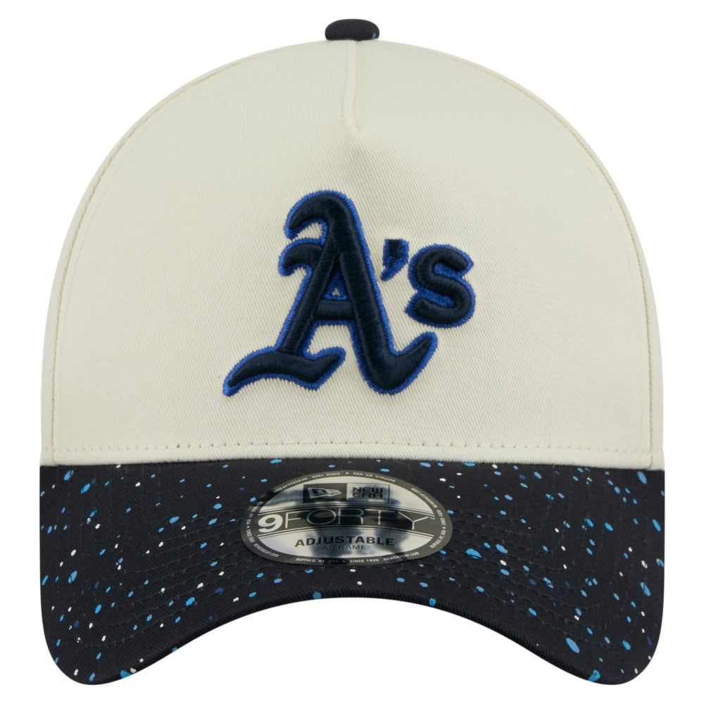 Athletics New Era Speckle A-Frame 9FORTY Adjustable Hat - MLB Hats