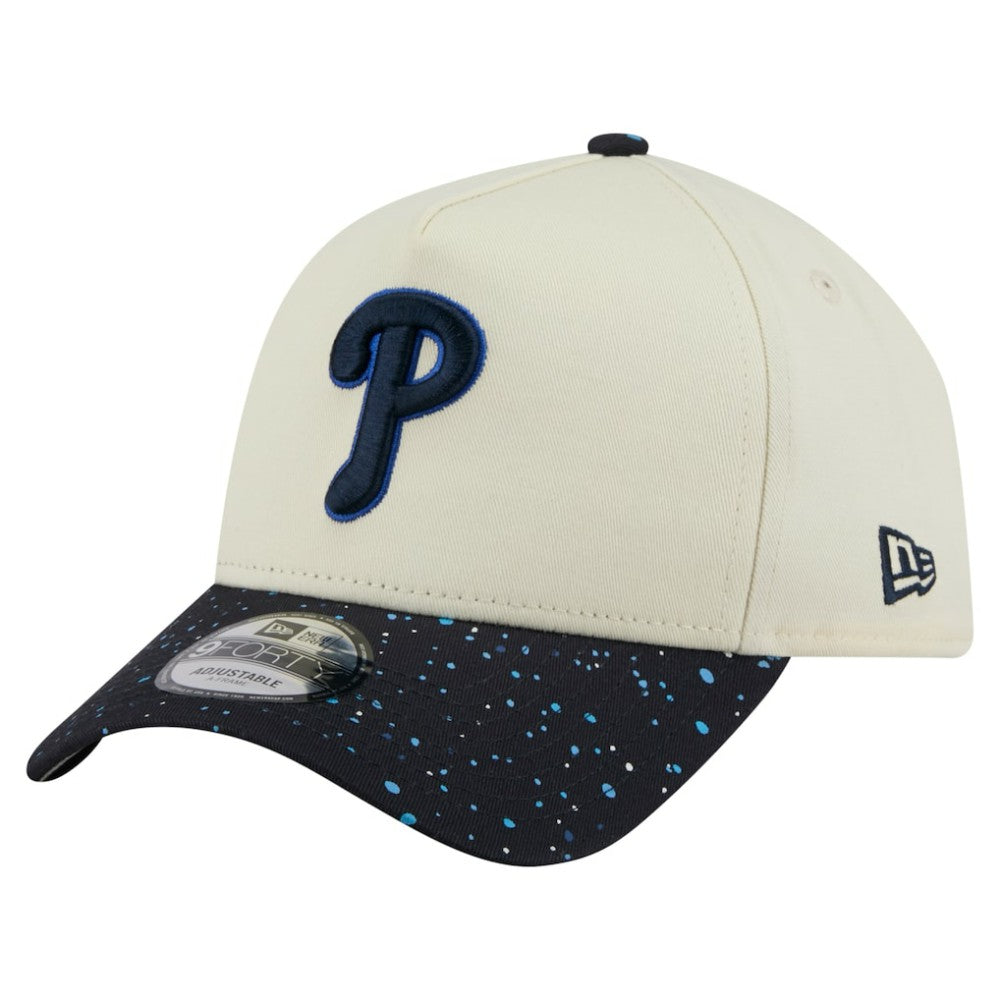 Philadelphia Phillies New Era Speckle A-Frame 9FORTY Adjustable Hat - MLB Hats