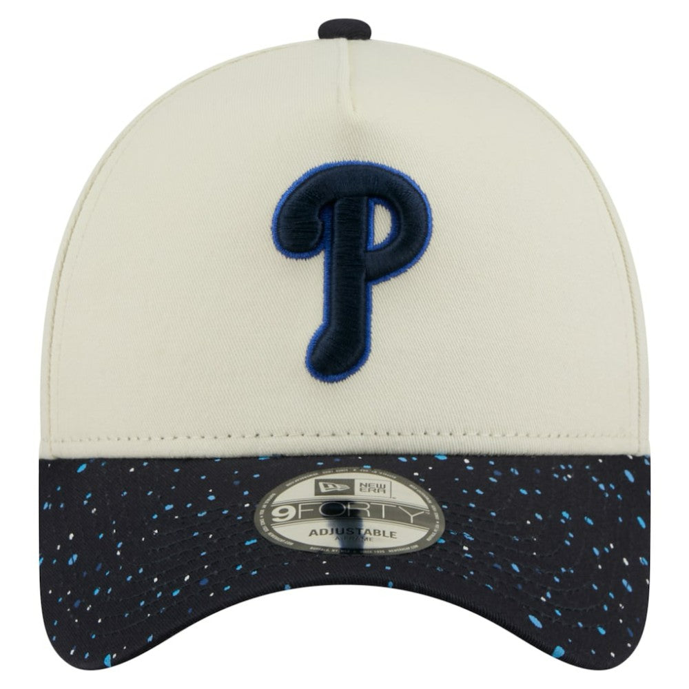 Philadelphia Phillies New Era Speckle A-Frame 9FORTY Adjustable Hat - MLB Hats
