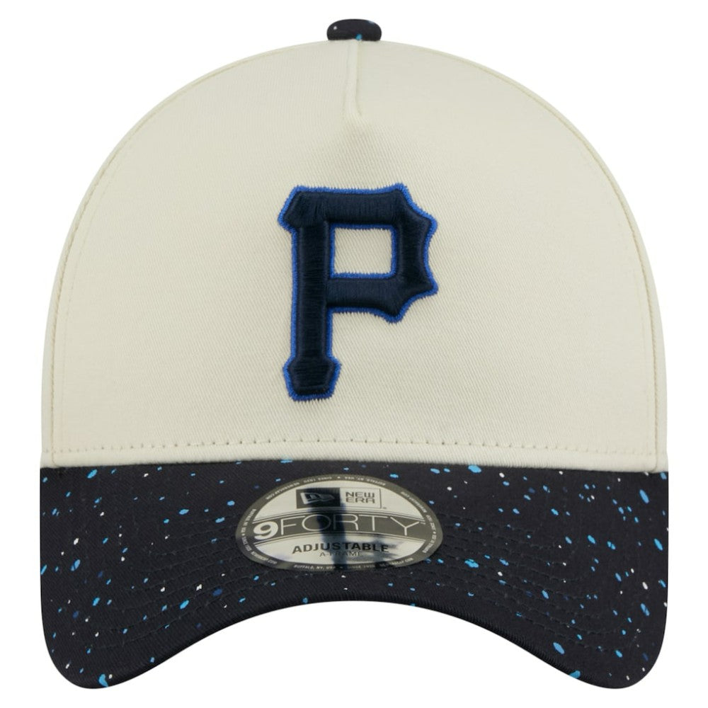 Pittsburgh Pirates New Era Speckle A-Frame 9FORTY Adjustable Hat - MLB Hats