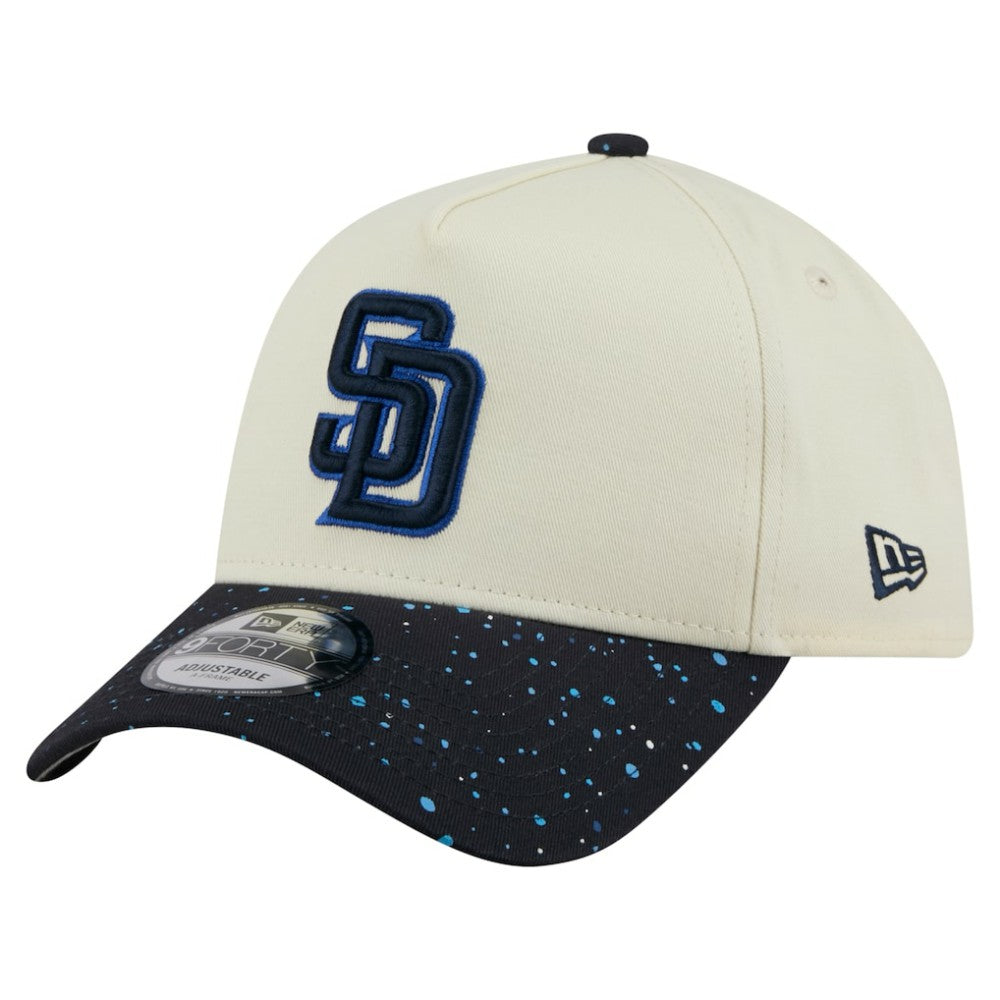 San Diego Padres New Era Speckle A-Frame 9FORTY Adjustable Hat - MLB Hats