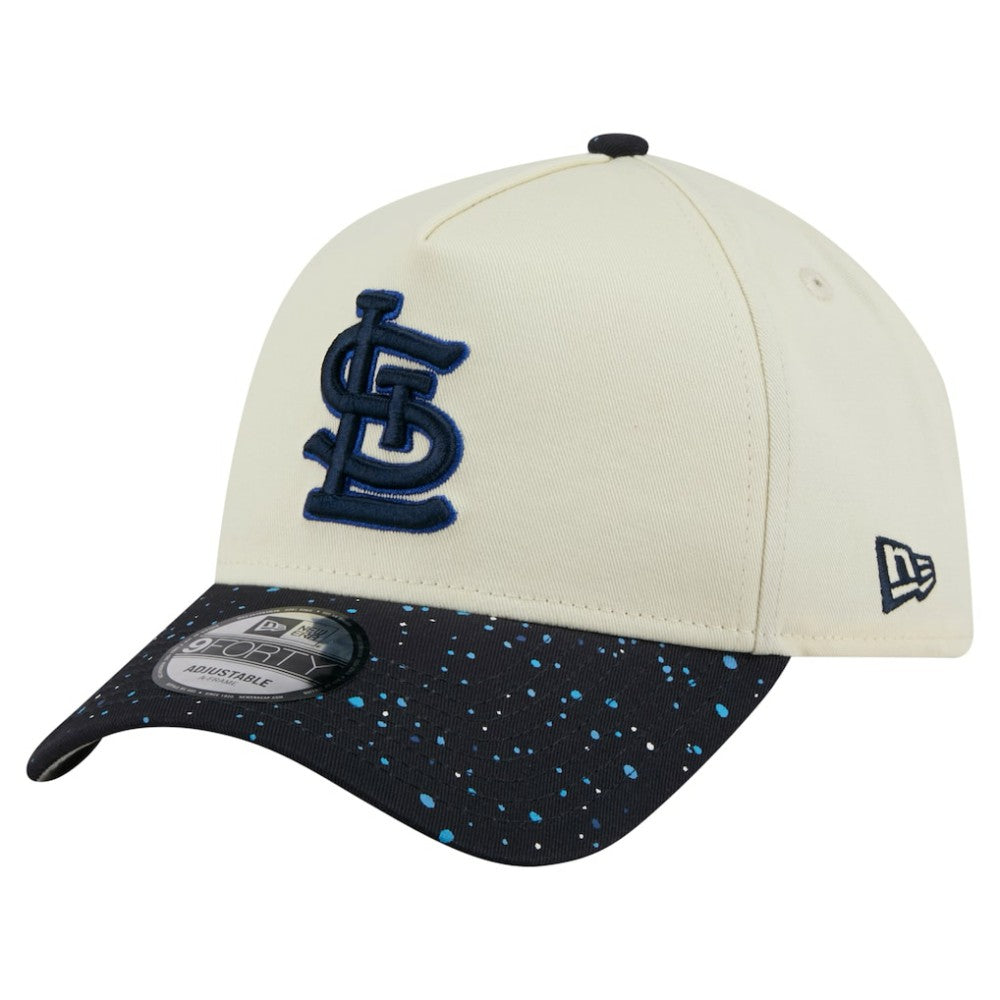St. Louis Cardinals New Era Speckle A-Frame 9FORTY Adjustable Hat - MLB Hats