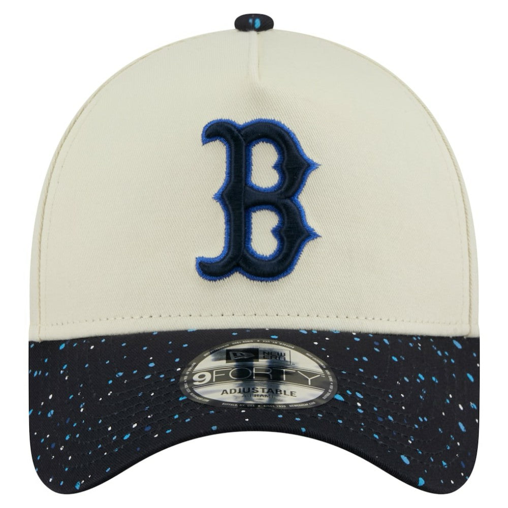 Boston Red Sox New Era Speckle A-Frame 9FORTY Adjustable Hat - MLB Hats