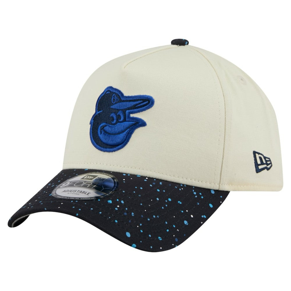 Baltimore Orioles New Era Speckle A-Frame 9FORTY Adjustable Hat - MLB Hats