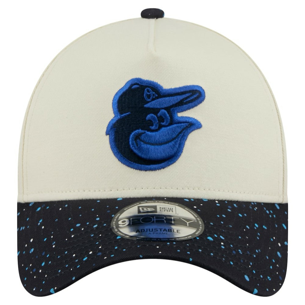 Baltimore Orioles New Era Speckle A-Frame 9FORTY Adjustable Hat - MLB Hats