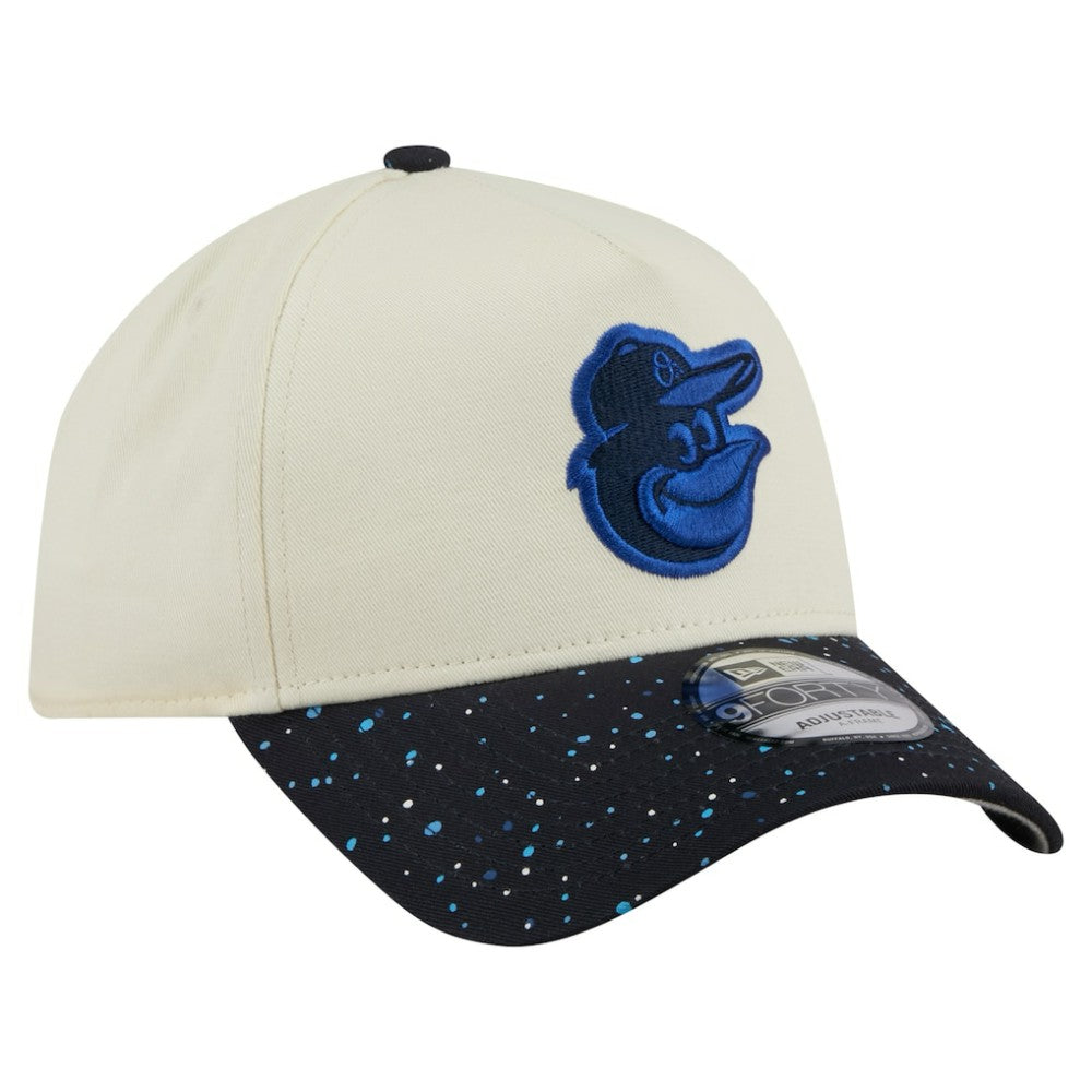 Baltimore Orioles New Era Speckle A-Frame 9FORTY Adjustable Hat - MLB Hats