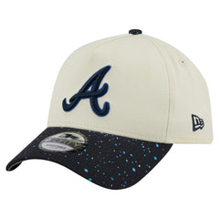 Atlanta Braves New Era Speckle A-Frame 9FORTY Adjustable Hat - MLB Hats