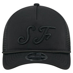 San Francisco Giants New Era City Initial 9FORTY A-Frame M-Crown Adjustable Trucker Hat - MLB Hats