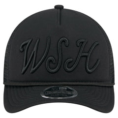 Washington Nationals New Era City Initial 9FORTY A-Frame M-Crown Adjustable Trucker Hat - MLB Hats