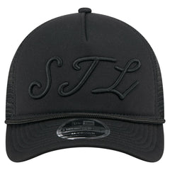 St. Louis Cardinals New Era City Initial 9FORTY A-Frame M-Crown Adjustable Trucker Hat - MLB Hats