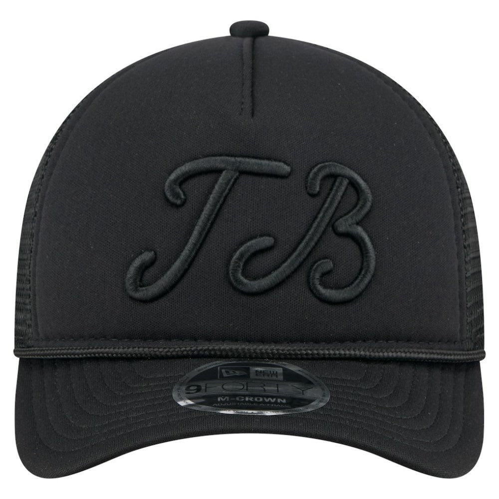 Tampa Bay Rays New Era City Initial 9FORTY A-Frame M-Crown Adjustable Trucker Hat - MLB Hats