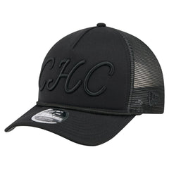 Chicago Cubs New Era City Initial 9FORTY A-Frame M-Crown Adjustable Trucker Hat - MLB Hats