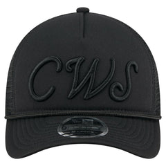 Chicago White Sox New Era City Initial 9FORTY A-Frame M-Crown Adjustable Trucker Hat - MLB Hats