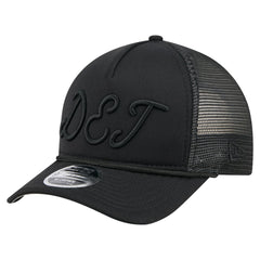 Detroit Tigers New Era City Initial 9FORTY A-Frame M-Crown Adjustable Trucker Hat - MLB Hats
