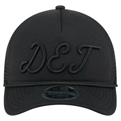 Detroit Tigers New Era City Initial 9FORTY A-Frame M-Crown Adjustable Trucker Hat - MLB Hats