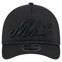 Milwaukee Brewers New Era City Initial 9FORTY A-Frame M-Crown Adjustable Trucker Hat - MLB Hats
