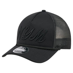 New York Mets New Era City Initial 9FORTY A-Frame M-Crown Adjustable Trucker Hat - MLB Hats