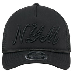 New York Mets New Era City Initial 9FORTY A-Frame M-Crown Adjustable Trucker Hat - MLB Hats