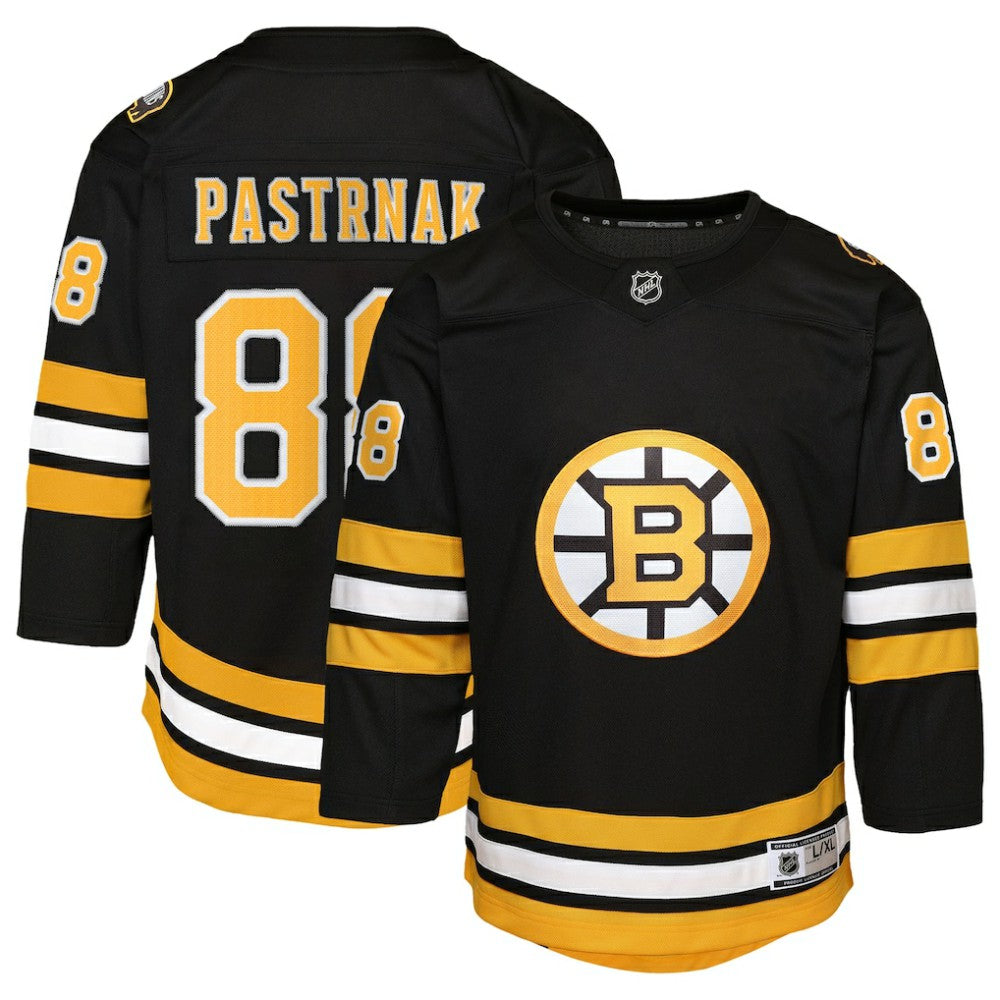 David Pastrnak Boston Bruins Youth Home Premier Player Jersey -  NHL Jerseys